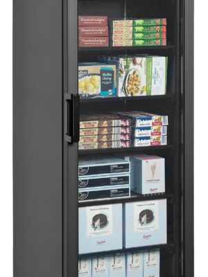 Expositor Refrigerado Congelados Estático 300 Litros 595 x 640 x 1840h mm UFSC371G BLACK Línea VIBORG